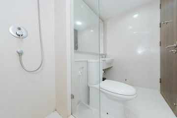 Modern bathroom in luxury house 