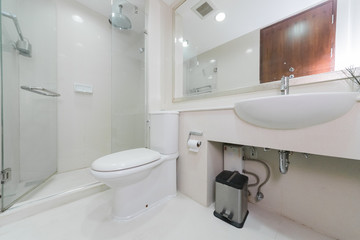 Modern bathroom in luxury house 