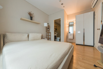 Bedroom and Modern Loft style