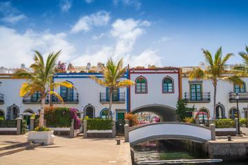 views from the port of Mogan, Gran Canarias