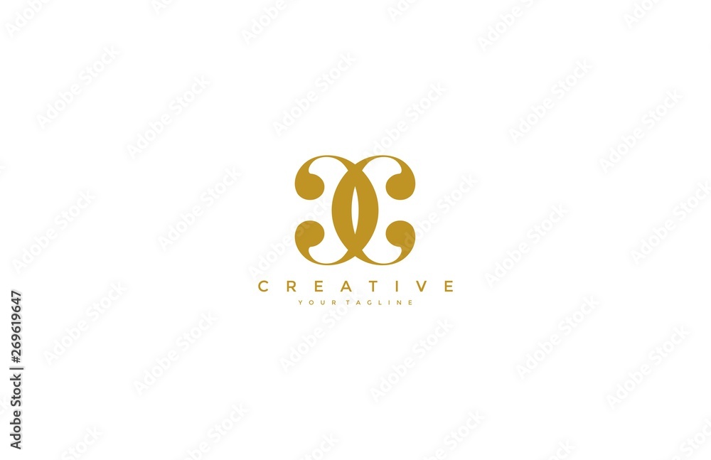 Poster cc linked simple elegant logo