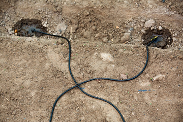 Drip irrigation system for vegetables