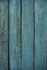 Fototapeta premium Blue wooden boards of beautiful texture