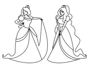beautiful princesses of tales characters