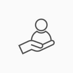 customer retention icon