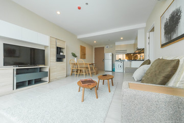 Fototapeta premium Modern living room interior