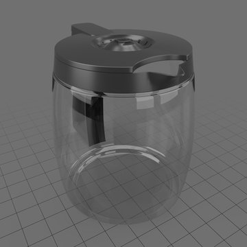 Glass coffee pot