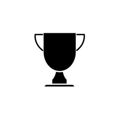 Trophy Icon Vector Illustration Logo Template