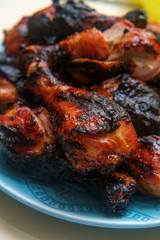 Grilled Barbecue Chicken Drumsticks
