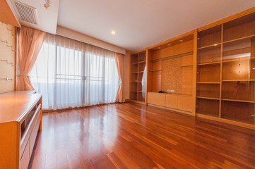 Empty room interior background