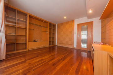 Empty room interior background