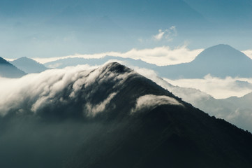 view of mountains