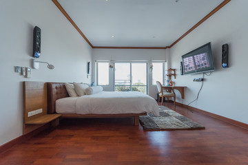 Real Luxury Interior design in bedroom.