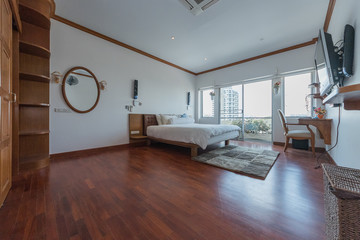 Real Luxury Interior design in bedroom.