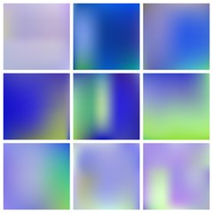 Fototapeta premium Gradient mesh painted in different colors.