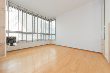 Interior of a modern empty apartment