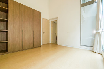 Interior of a modern empty apartment