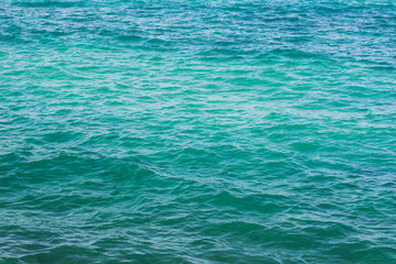 sea water background surface with small waves 