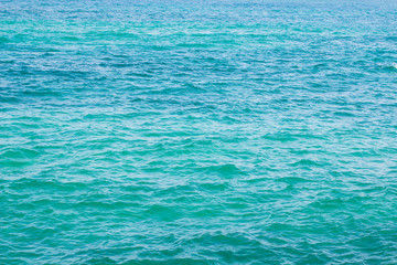 sea water background surface with small waves 
