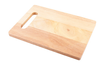 Wooden cutting board - Stock Image