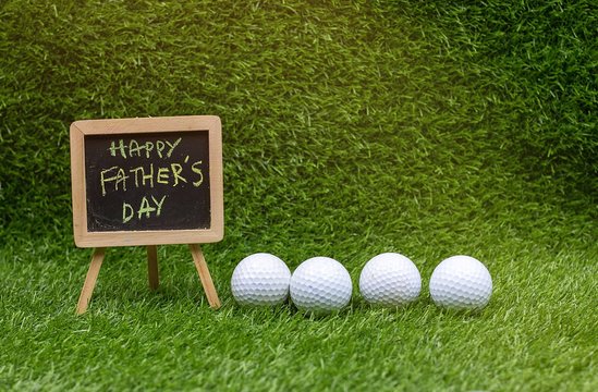 Happy Father's Day to golfer