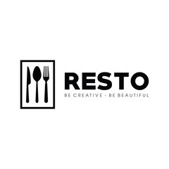 Fototapeta premium Cooking and Restaurant Logo Design Vector Retro