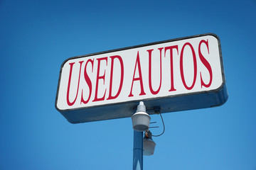 urban used cars sign