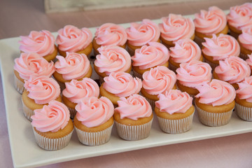 Delicious tiny cupcakes
