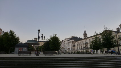 Fototapeta premium Lugo , historical city of Galicia.Spain