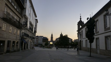 Fototapeta premium Lugo , historical city of Galicia.Spain