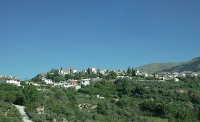 Fototapeta na wymiar スペインの郊外風景