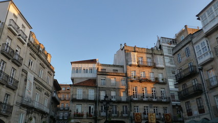 Fototapeta na wymiar Vigo, city of Galicia.Spain