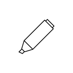 Marker pen icon. Mobile concept 