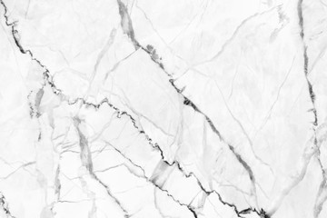 Obraz premium The luxury of white marble texture and background for design pattern art work. Marble with high resolution