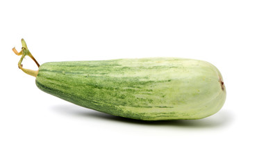 Muskmelon (yangjiaomitianguo) on white background