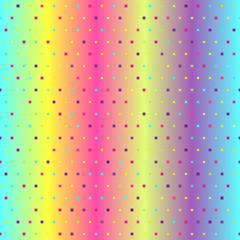 Gradient square pattern. Seamless vector background