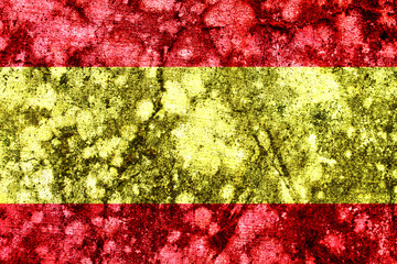 Macro grunge flag