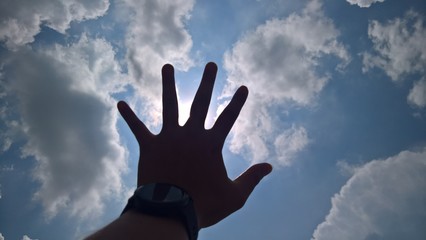 hand in the sky