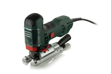 modern, professional electric jigsaw