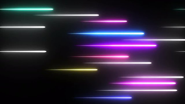 hi speed laser beam background, neon style