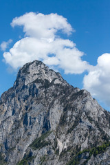 Fototapeta na wymiar Traunstein Mountain Detail, Salzkammergut Austria