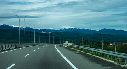 Highway to western Georgia
