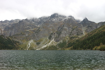 Sea Eye or Eye of the Sea (Morskie Oko) is the largest and fourth-deepest lake in the Tatra Mountains. Poland.
