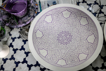 Zellige Tile Factory in Fes, Morocco where world-famous tiles and goods are made