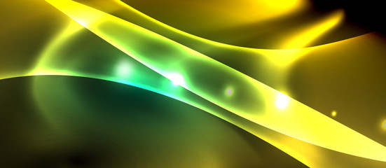 Glowing shiny light abstract background