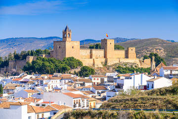 Fototapeta na wymiar Stunning view of the city of Antequera. Andalusia. Spain