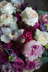 anemone, roses,Ranunculus,mattiola, Tulip,evkalipt,Narcissus, bouquet, wedding, flowers, rose, flower, roses, pink, white, love, bride, floral, bridal, marriage, bunch, celebration, beautiful, romance