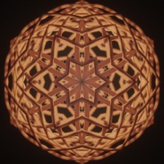 abstract pattern mandala background gold and brown