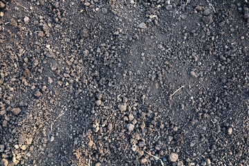 soil texture close up