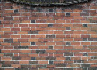 tipico muro inglese in mattoni